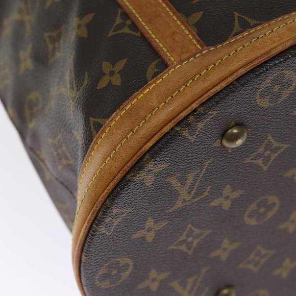 LOUIS VUITTON Monogram Bucket GM Shoulder Bag M42236 LV Auth 75896 - Picture 9 of 16